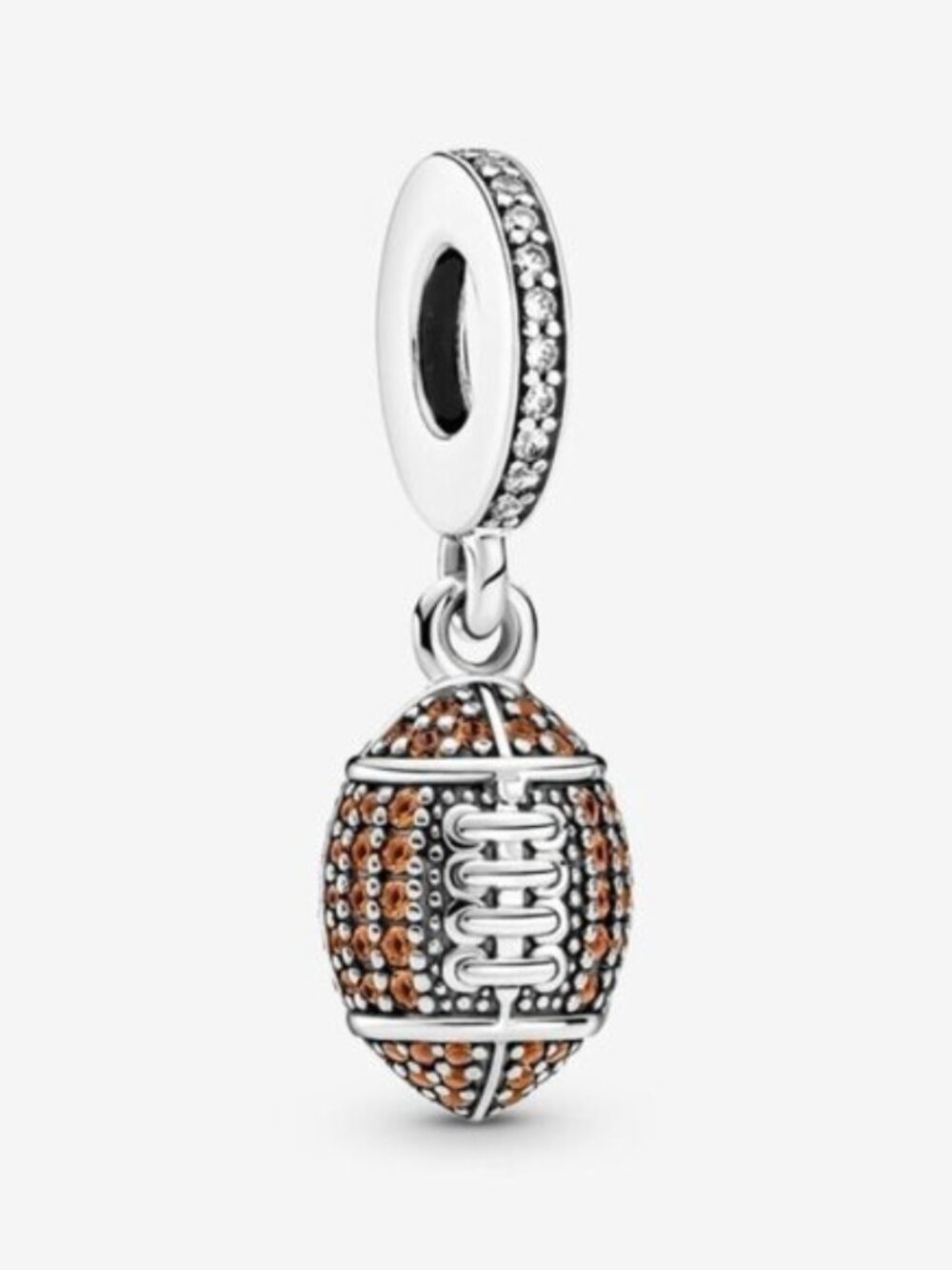 Authentic Pandora American Football Dangle Charm
